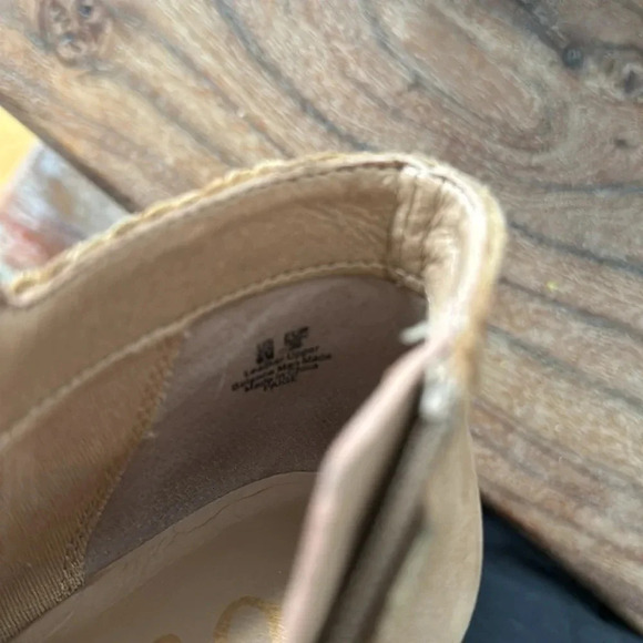 Sam Edelman Fringe Ankle Bootie Putty Size 6 - Picture 11 of 11